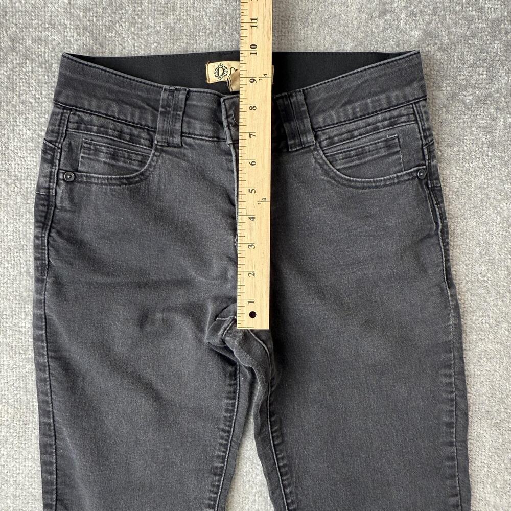 Democracy Jeans Womens 4 Black Gray Ab Technology Jegging Skinny Stretch Denim - Picture 7 of 12